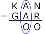 Kangaroo Subtraction