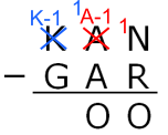Kangaroo Subtraction