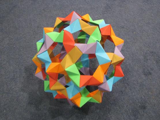 Modular origami polyhedra