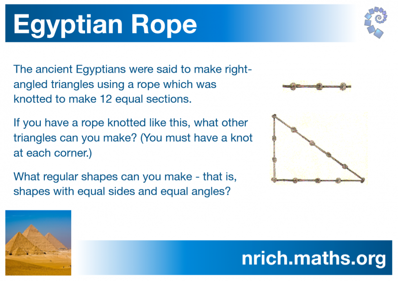 Egyptian Rope Poster