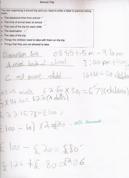 Planning a School Trip
