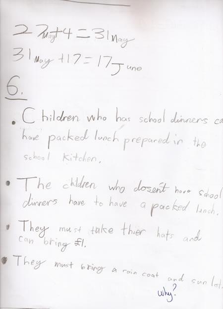 Planning a School Trip