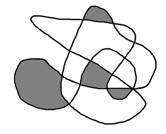 Colouring curves game