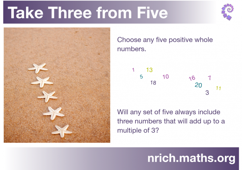 Take Three From Five Poster
