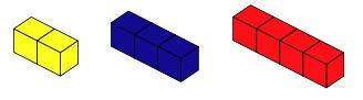Three sets of Cubes, Two Surfaces