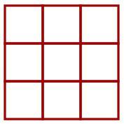 Empty 3 by 3 grid.