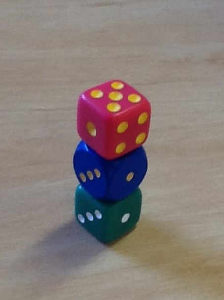 Dice in a Corner