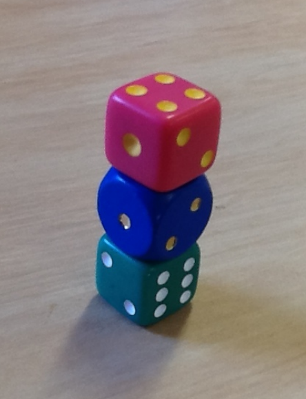 Dice in a Corner