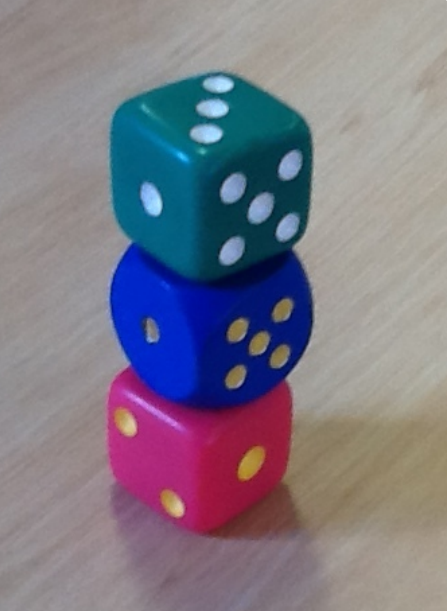 Dice in a Corner