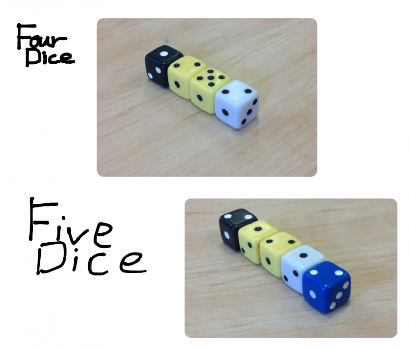 Dice in a Corner