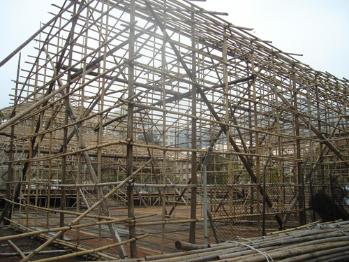 Straw Scaffold