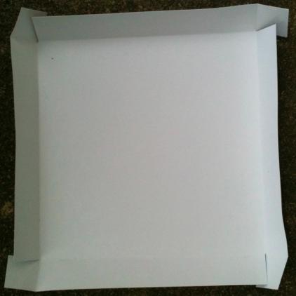 Cover the tray
