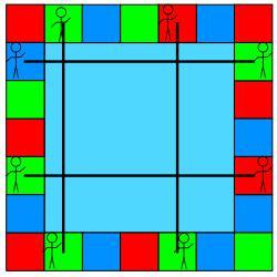 Ribbon Squares