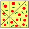 Square pizza