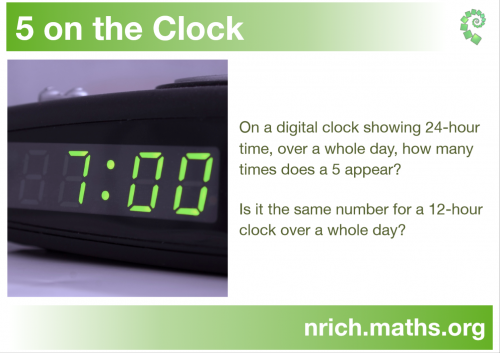 5 On The Clock Poster