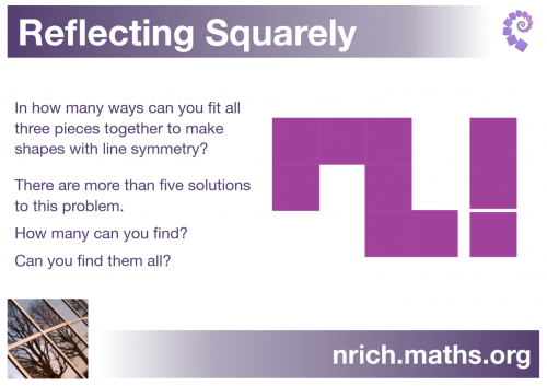Reflecting Squarely Poster
