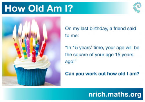 How old am I? Poster
