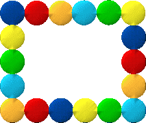 A rectangular bracelet of beads of side lengths 5 and 6.