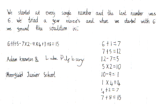 A-magical number maze