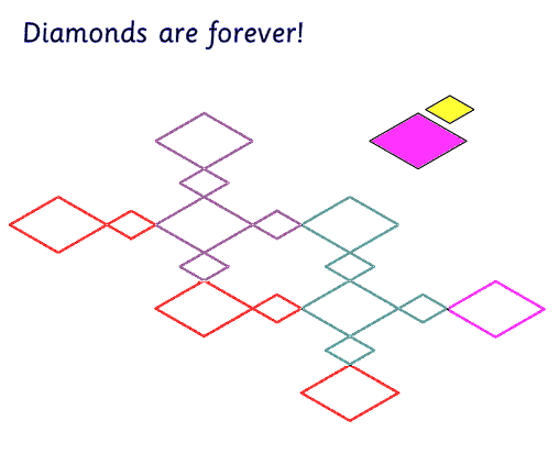 LOGO Challenge 2 - Diamonds are forever