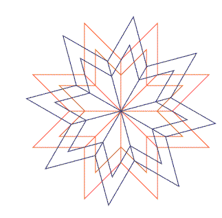 LOGO Challenge 8  - Rhombi