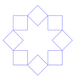 LOGO Challenge 7 - More Stars and Squares