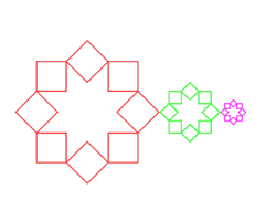 LOGO Challenge 7 - More Stars and Squares