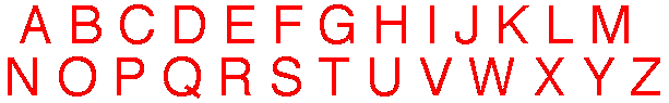 Transforming the Letters