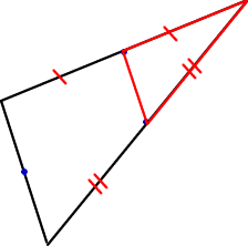 Triangle midpoints Triangle midpoints