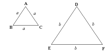 Equilateral Areas