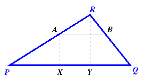 Halving the Triangle
