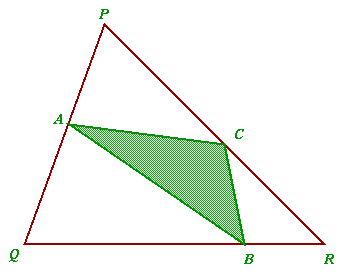 Halving the Triangle