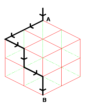 Cube Paths