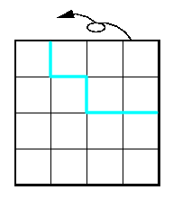 Square to L