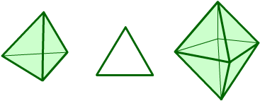 A Chain of Eight Polyhedra