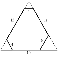 Hexagon Cut Out