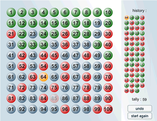 Factors and Multiples Game