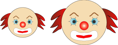 Scaling Clowns