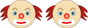 Scaling Clowns