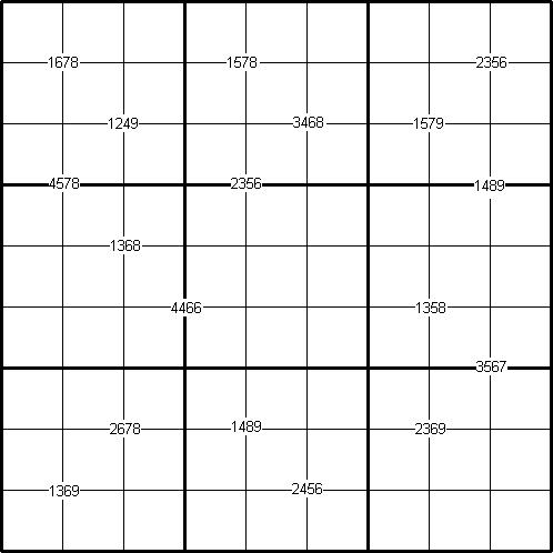 Quadruple Sudoku