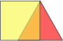 The square and triangle overlapping.