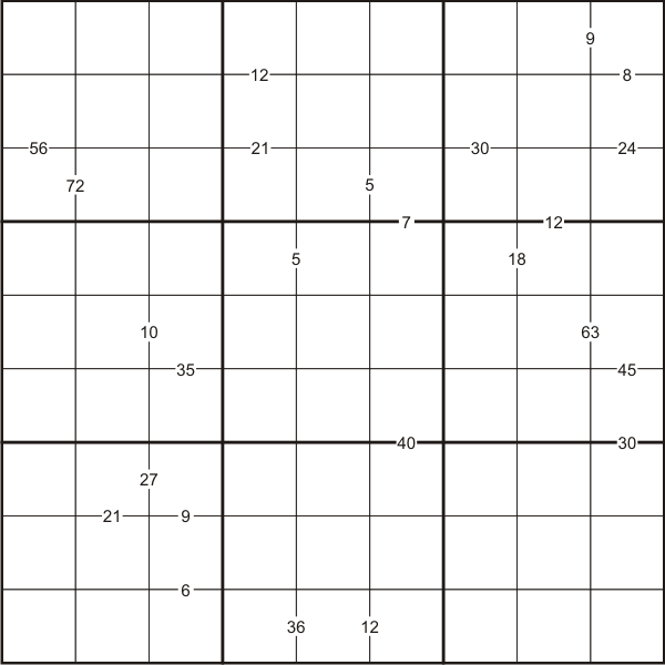 A First Product Sudoku